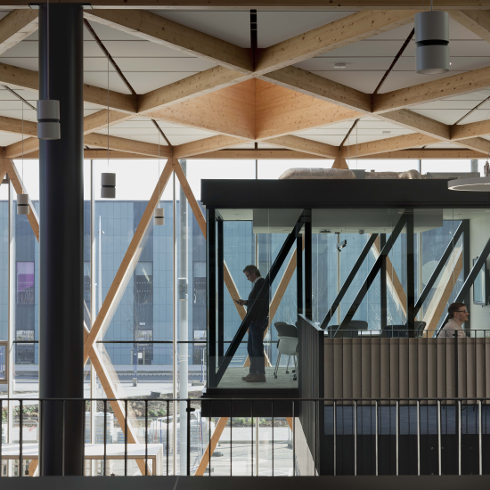 Engineered to withstand the unique structural demands of large open spaces like atriums and pods, structural glazing is precisely calculated and tested to ensure the highest levels of safety.