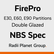02. FirePro E30-E90 Double Glazed Partition System NBS Spec Download