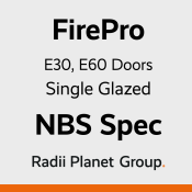 03. FirePro E30-E60 Single Glazed Door System NBS Spec Download
