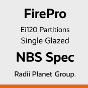 10. FirePro Ei120 Single Glazed Partition System NBS Spec Download