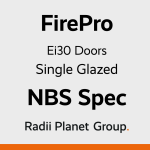 05. FirePro Ei30 Single Glazed Door System NBS Spec Download