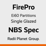 06. FirePro Ei60 Single Glazed Partition System NBS Spec Download