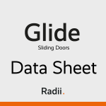 Glide Framed Glazed Sliding Doors - Radii Data Sheet