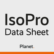 IsoPro Rebated Glazed Swing Door - Planet Data Sheet