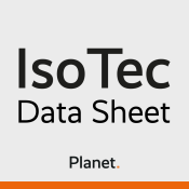 IsoTec Micro-Framed Glazed Swing Door - Planet Data Sheet