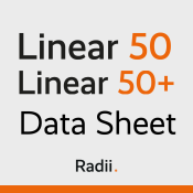 Linear 50 & 50+ Single Glazed Partition System - Radii Data Sheet