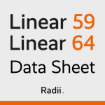 Linear 59 & 64 Single Glazed Partition System - Radii Data Sheet