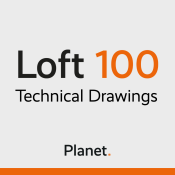 Loft 100 (OSG-DG) - Planet Technical Drawings