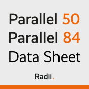 Parallel 50 & 84 Double Glazed Partition System - Radii Data Sheet