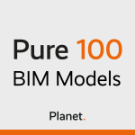 Pure 100 (OSG-DG) Frameless Glass Partition System - Planet BIM Models