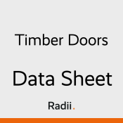 Timber Doors - Radii Data Sheet