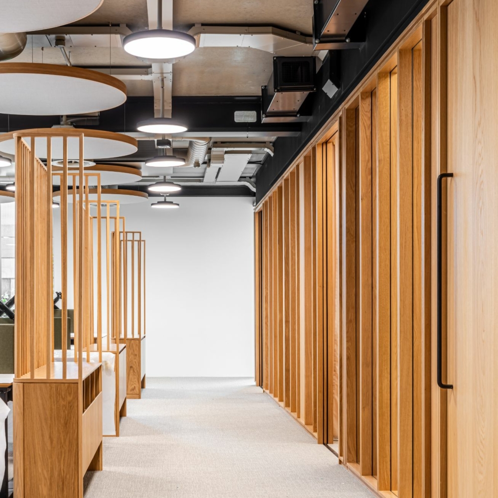 BCG | Bespoke Timber Framed Commercial Partitioning | Radii