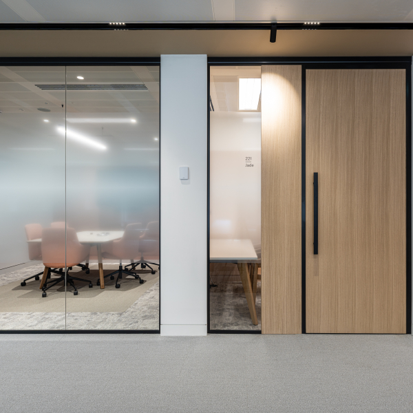 Munich Re  L30 with Veneered Timber Door and Pilaster