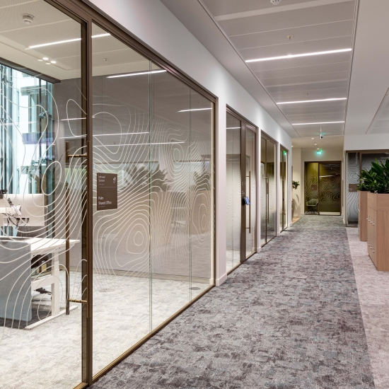 Standard 64mm profile providing up to Rw 48 dB acoustic performance.