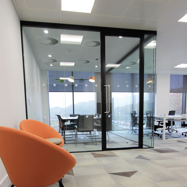 Planet PURE54 | 54mm Single & Double Glazed Frameless Partitioning | p54