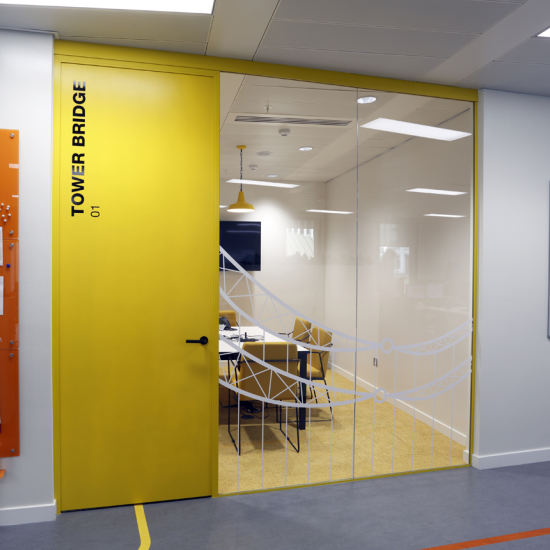 Custom powder coating options available for aluminium framework in any RAL colour through our in-house PPC line.