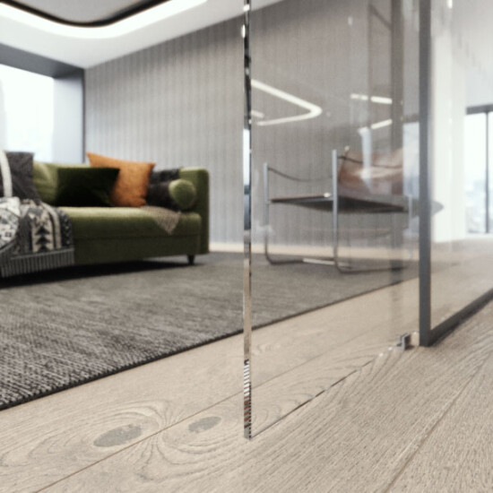 EclipseClear offers a seamless interface to adjacent fixed glazed screens.