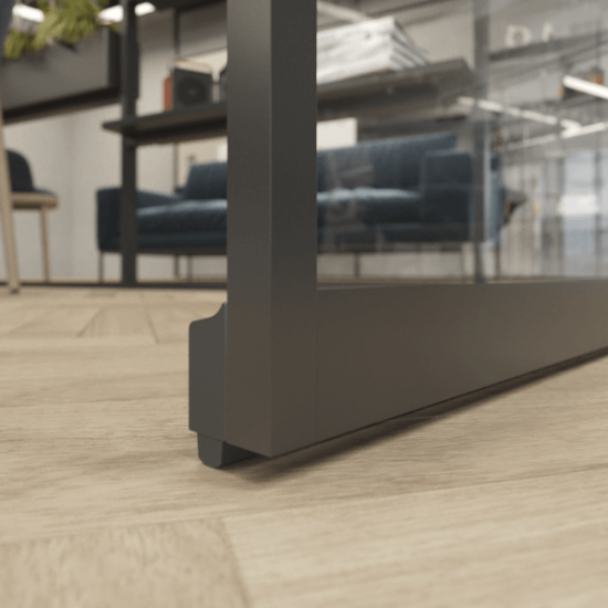 Acoustic attenuation of up to 34dB Rw can be achieved through the addition of acoustic drop seals.