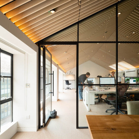 Loft 54 shown here with an IsoPro glazed door