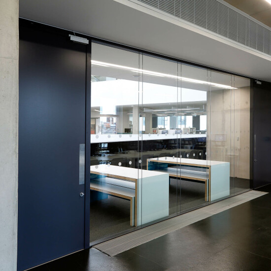 Pure 100 is compatible with all Planet door systems.