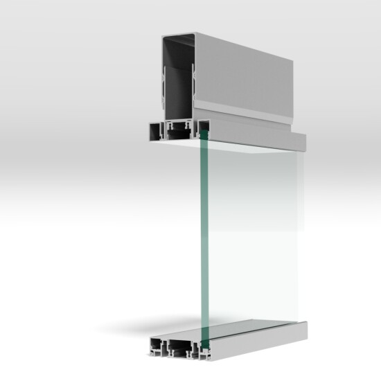 Deflection heads compensate for building movement up to ±40mm.