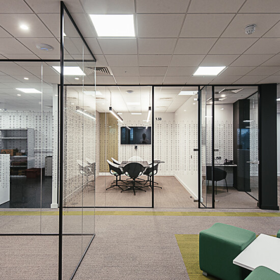 Base track matches other framing profiles for a ‘picture frame effect’